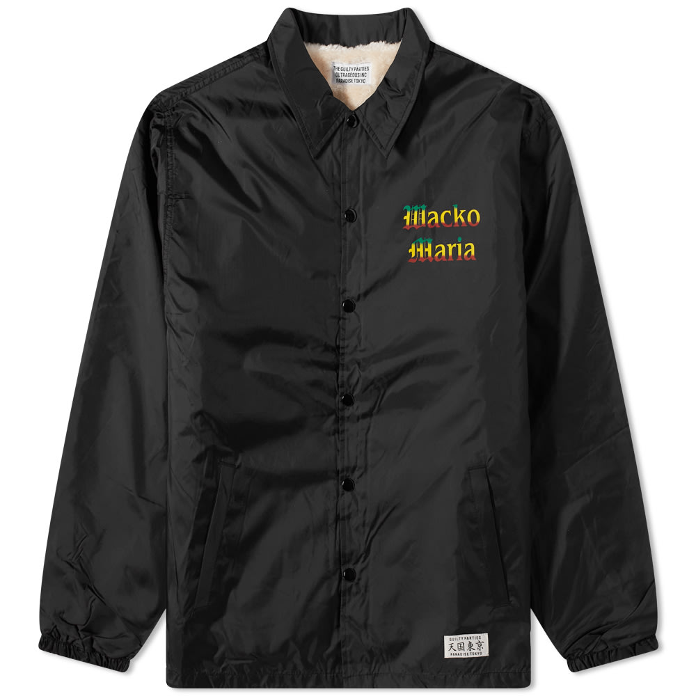 Bunda WACKO MARIA Maria Boa Coach Jacket Čierna | 22FWE-WMO-BL03-BLK, 0