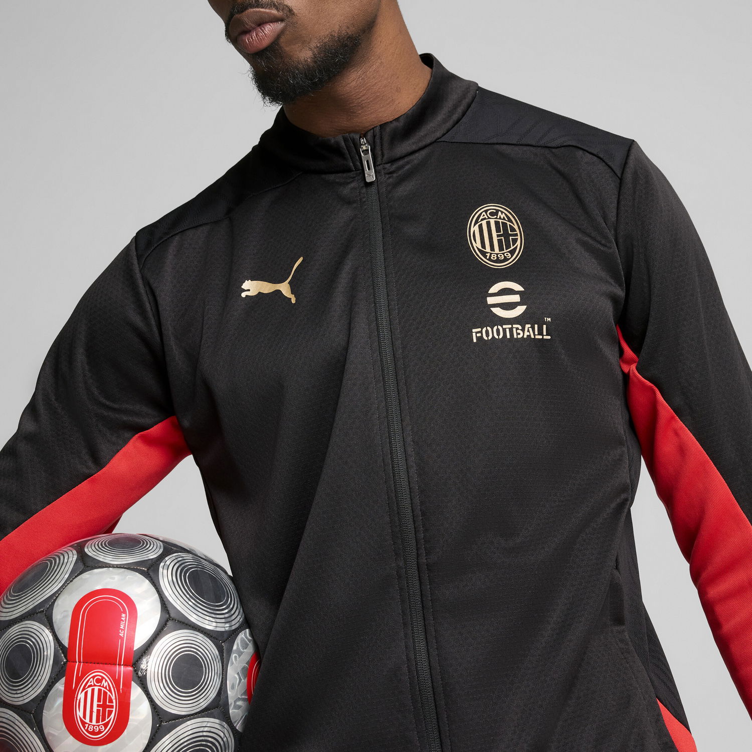 Súprava Puma AC Milan Men's Training Jacket Čierna | 777508_04, 1