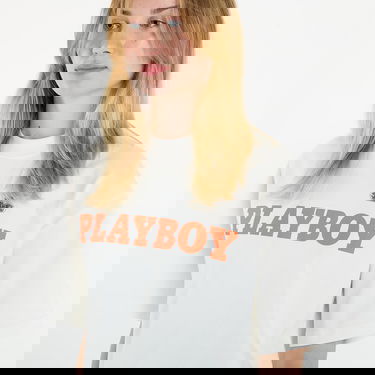 Tričko Footshop Playboy x FTSHP Babe T-Shirt UNISEX Off-White Biela | FTSHP_528, 11