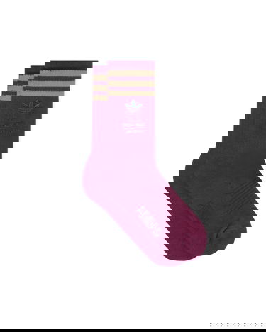 Ponožky adidas Originals Originals x Brain Dead Socks Vínová | JN2407, 0