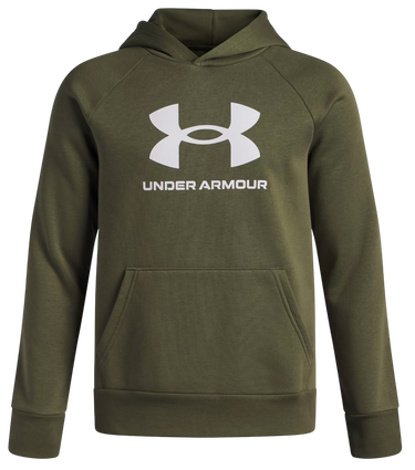 Mikina Under Armour UA Rival Fleece BL Pouch Pocket Hoodie Zelené | 1379791-390, 0