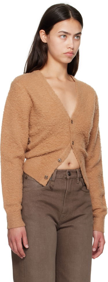 Sveter R13 R13 Split Hem Cardigan Hnedá | R13WY291-Y213A, 1
