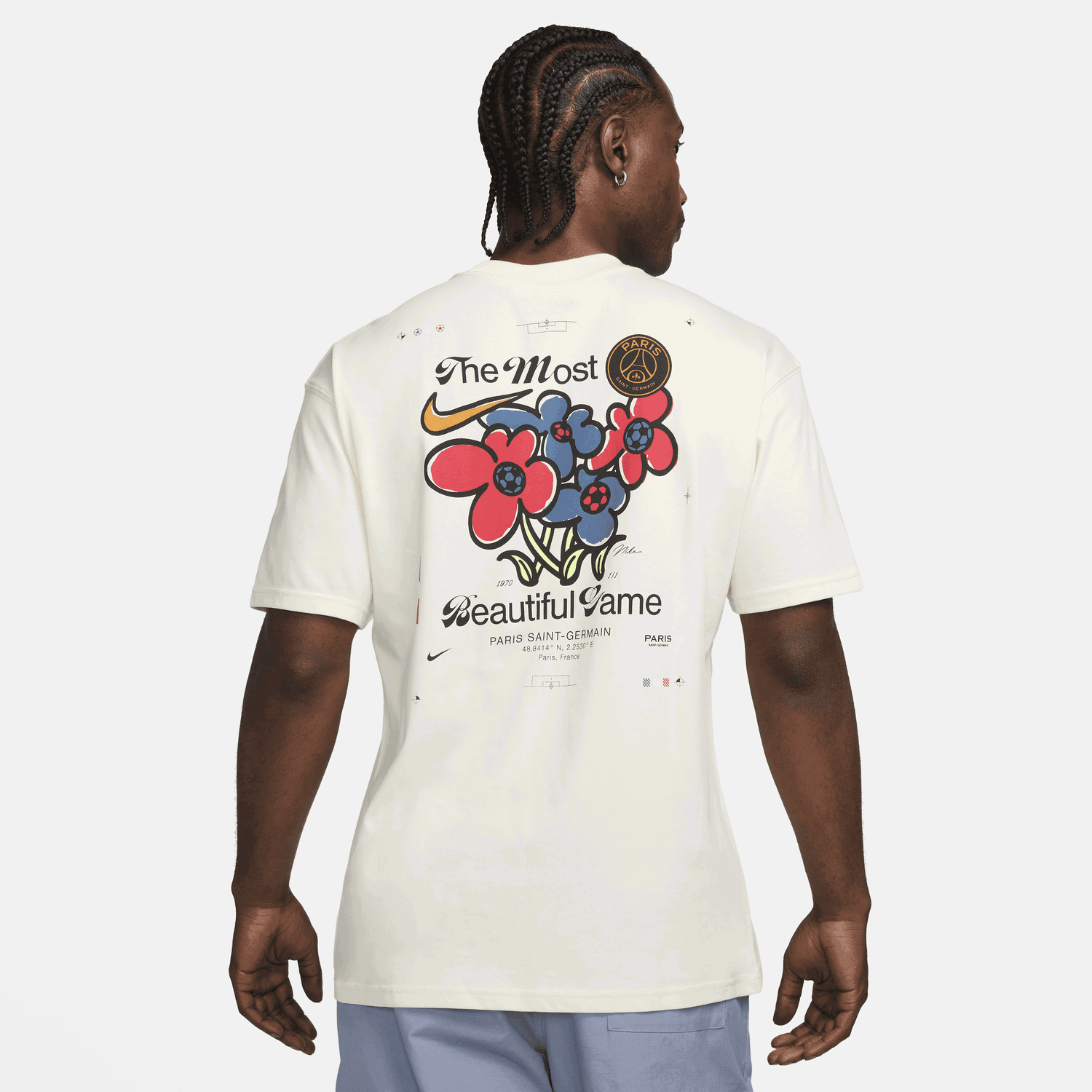 Tričko Nike Paris Saint-Germain Max90 Biela | FJ1849-113, 1