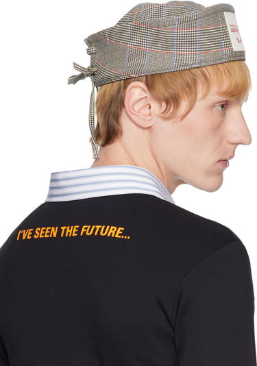 Sveter Charles Jeffrey Loverboy Charles Jeffrey LOVERBOY Sailor Prince of Wales Check Hat Šedá | 054131603, 2