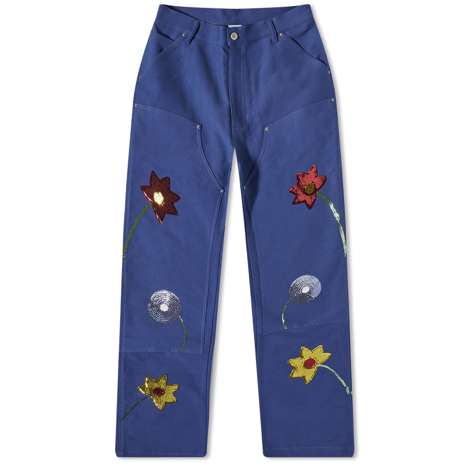 Džínsy Sky High Farm Embroidered Jeans Navy | SHF03P001-BL, 0