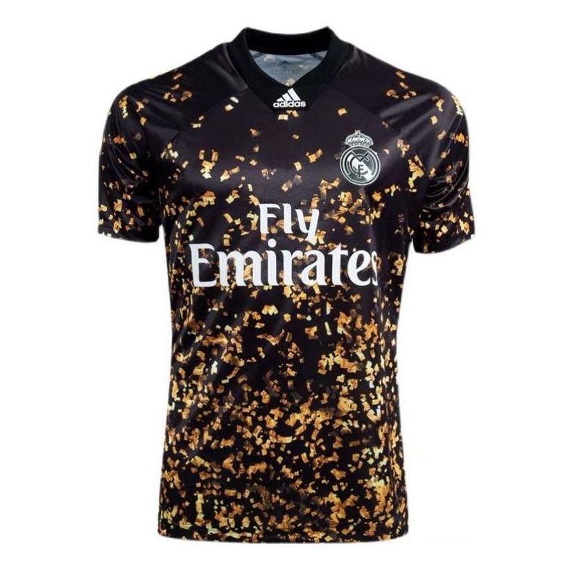 Dres adidas Originals EASPORTS Crossover 19-20 Full Print Short Sleeve Soccer Jersey Čierna | EJ5563