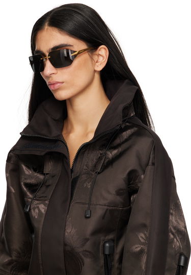 Slnečné okuliare Prada Wrap Around Metal Sunglasses Čierna | 0PR A55S 8056597958479, 3