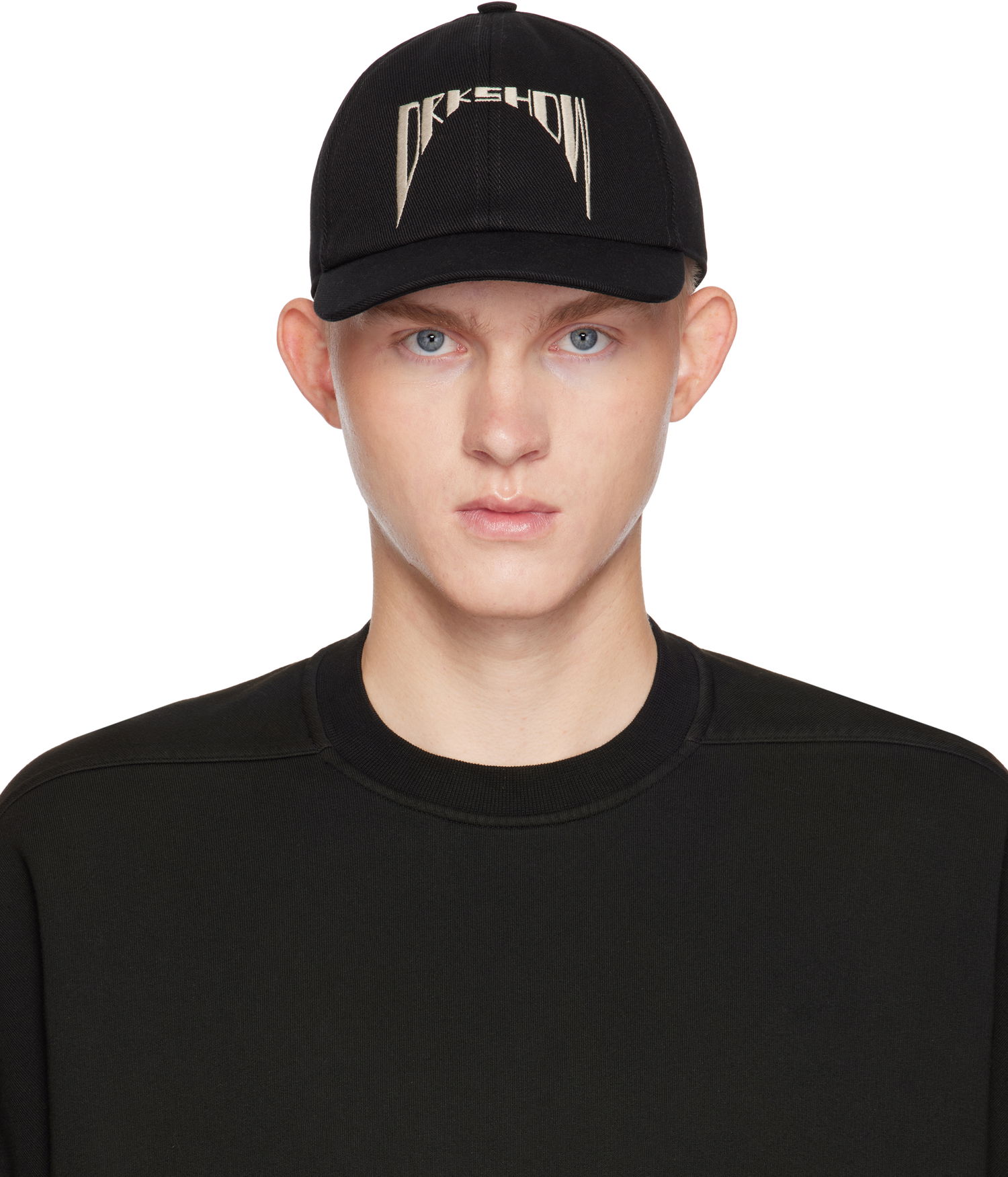 Šiltovka Rick Owens Baseball Cap Čierna | DA02D2478 DOEM10, 0
