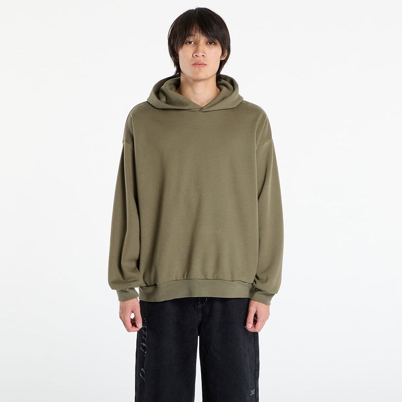 Mikina adidas Performance adidas Basketball Fleece Hoodie Zelené | JV6115