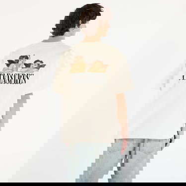 Tričko Pleasures T-Shirt Dynamic Short Sleeve Crewneck Béžová | P25F046-ECRU, 2