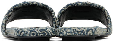 Šortky Marc Jacobs Marc Jacobs 'The J Marc Washed Monogram Denim' Slides Modrá | 2P3FSA006F04, 1