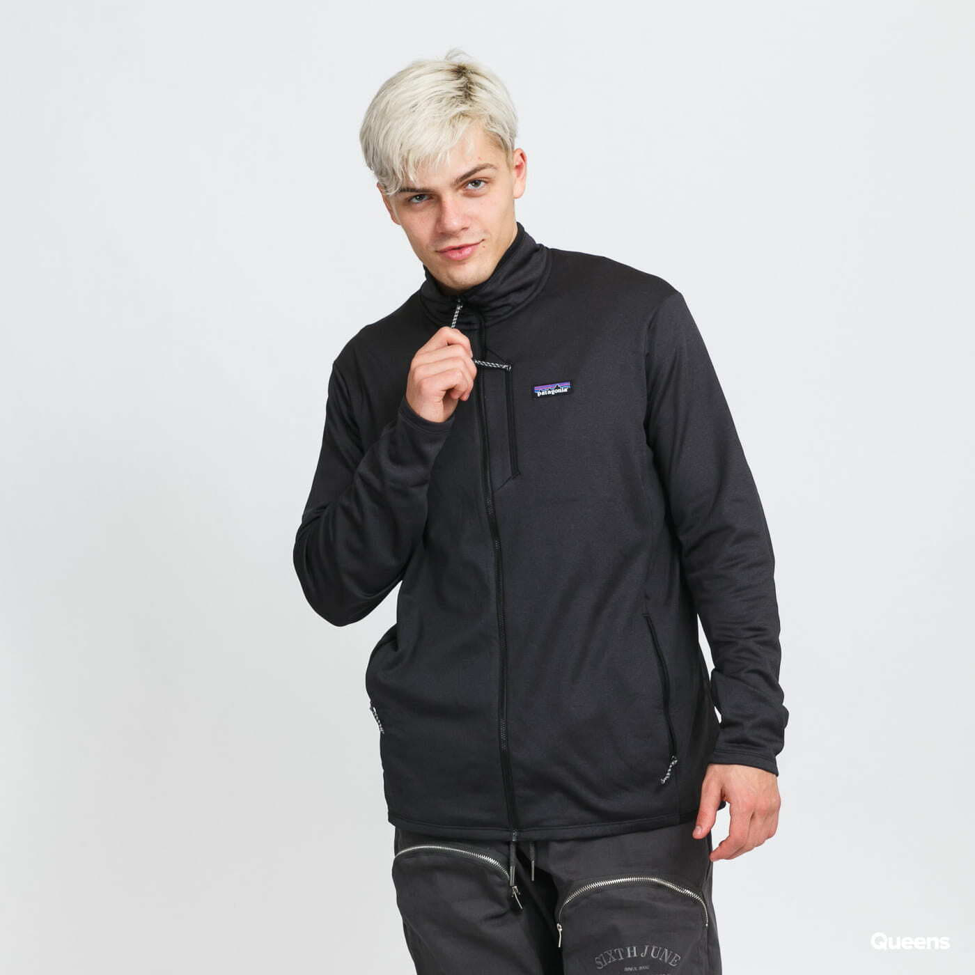 Mikina Patagonia R1 Daily Jacket Black Čierna | 40510 INBX, 0