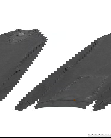 Mikina Carhartt WIP Torion Washed Crewneck Sweatshirt with Kangaroo Pocket Šedá | I036054.89B7, 0