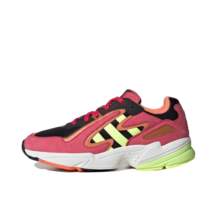 Tenisky a topánky adidas Originals Yung-96 Chasm Pink Hi-Res Yellow Červená | EE7229