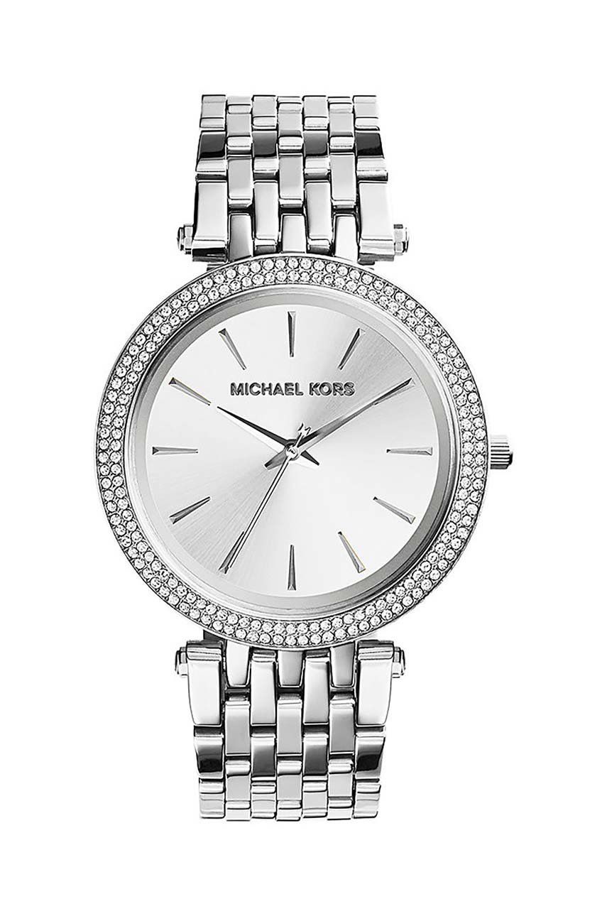 Hodinky Michael Kors MK3190 Silver Watch Metalická | MK3190, 0