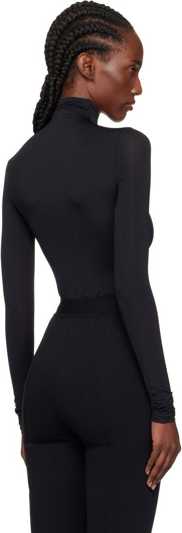 Body WARDROBE.NYC Long Sleeve Bodysuit Čierna | W1086R18JE, 2