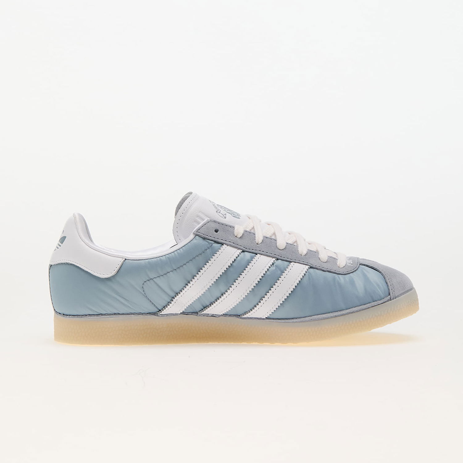Tenisky a topánky adidas Originals Footpatrol x Gazelle Light Grey/ Ftw White/ Easy Yellow Modrá | IG4524, 1