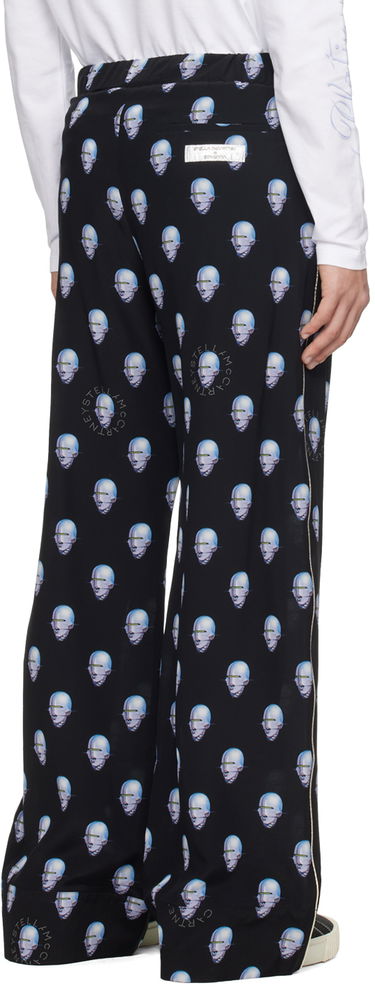 Nohavice Stella McCartney Stella McCartney Robot Print Trousers Čierna | 6400843DS215, 2