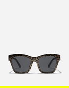 New Arrivals Crossed Leopard Print Acetate Sunglasses