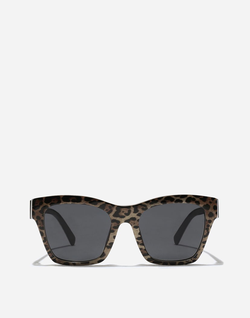 Slnečné okuliare Dolce & Gabbana New Arrivals Crossed Leopard Print Acetate Sunglasses Rôznofarebný | VG4512VP3879V000