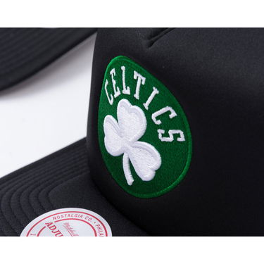 Šiltovka Mitchell & Ness Mitchell & Ness Hidden Trucker Hat Boston Celtics Čierna | HT11408-BCEBLCK, 5