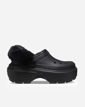 Stomp Lined Clog "Black"