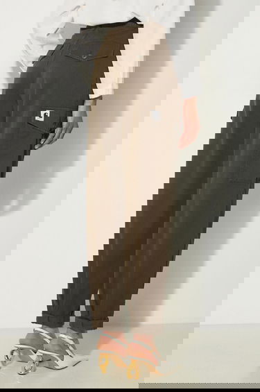 Cargo nohavice Carhartt WIP Collins High Waist Cargo Pants Hnedá | I029789.63GD, 2