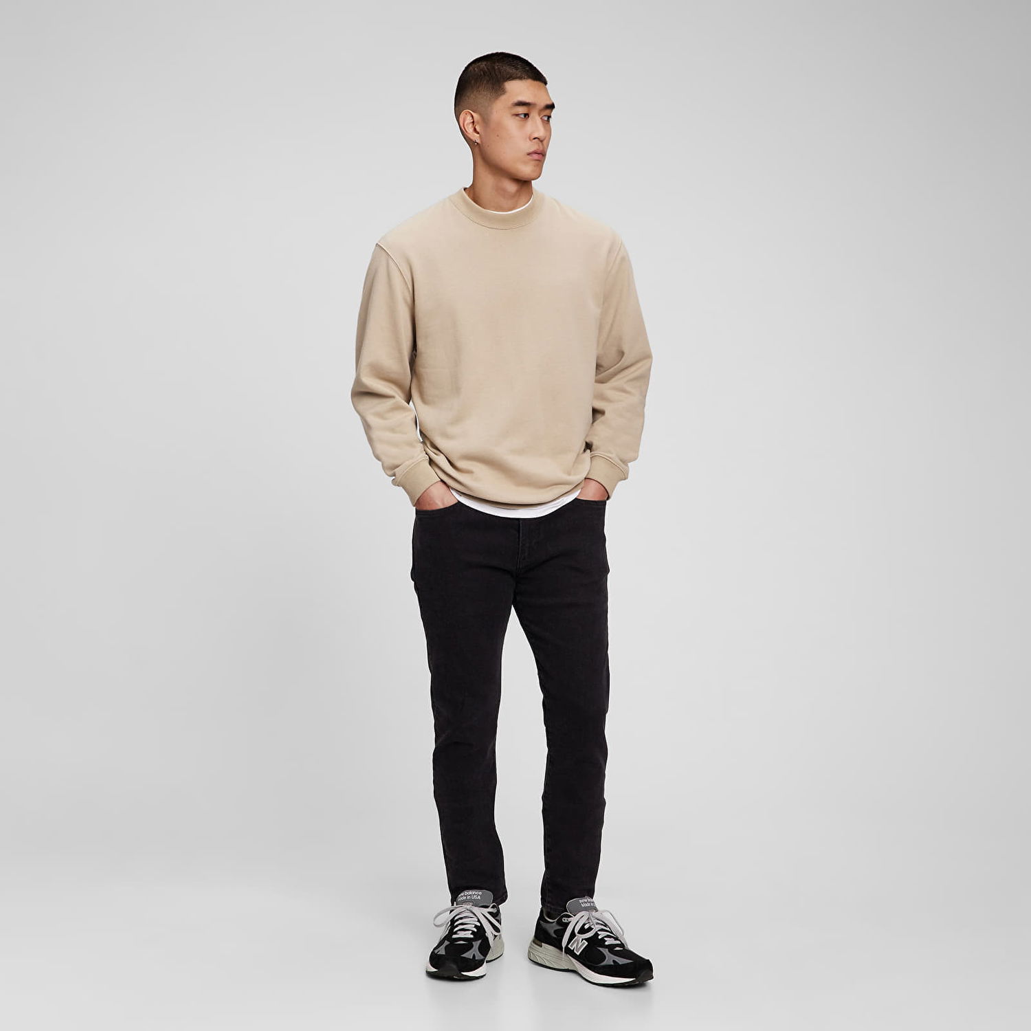 Džínsy GAP Denim Pants Skinny True Black Čierna | 819664-00, 0