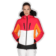 Maya Ski Jacket with Faux Fur Hood