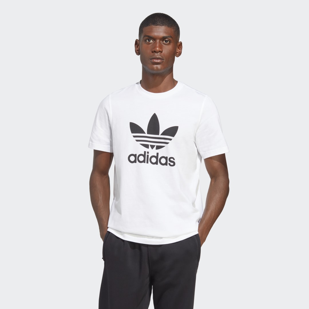 Tričko adidas Originals Tee Adicolor Classics Trefoil Biela | IA4816, 0