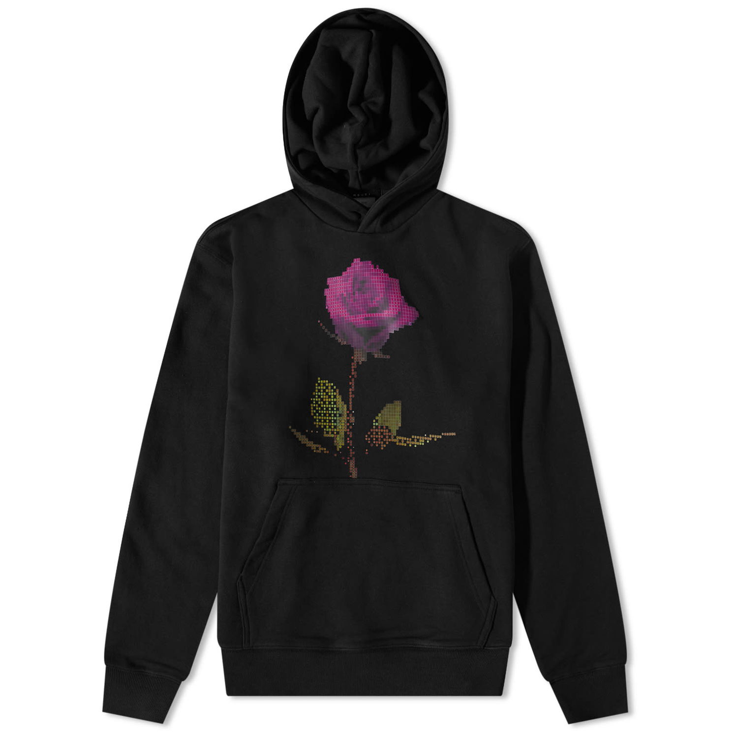 Mikina Ksubi Pixel Flower Kash Hoody Čierna | MSP23FL026, 0