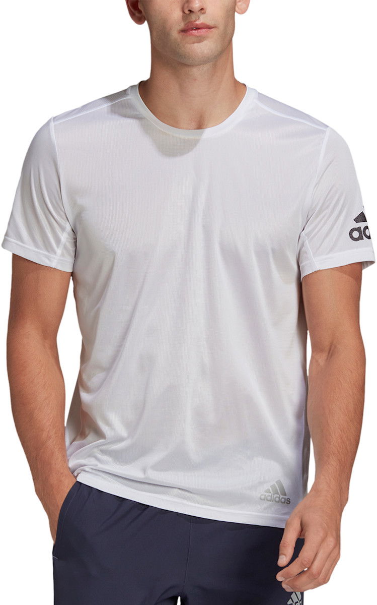 Tričko adidas Originals T-shirt Run It Biela | hb7471, 0