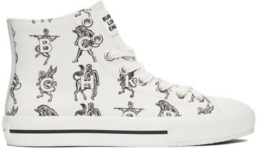 Tenisky a topánky Burberry Larkhall Sneakers 'White Mythical Alphabet' Biela | 8039479, 0