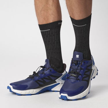 Tenisky a topánky Salomon SUPERCROSS 13 42 Navy | L47315700, 3