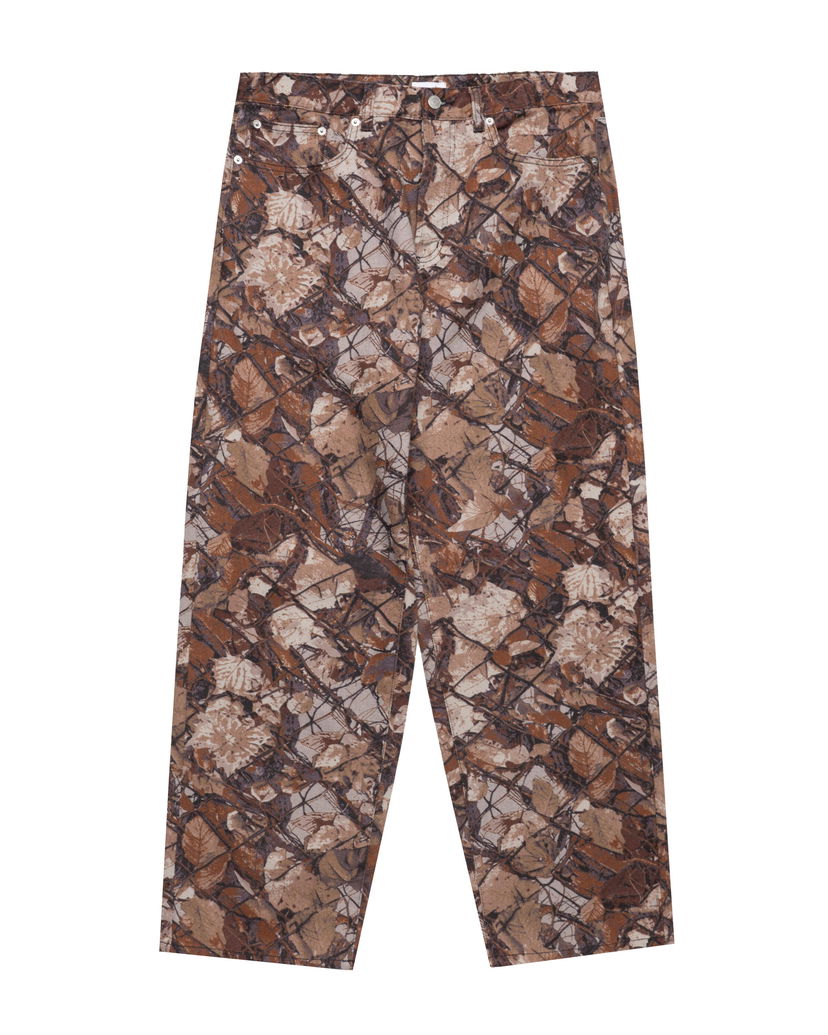 Džínsy OBEY Obey Classic Baggy Jeans Hnedá | 142010109-FNC