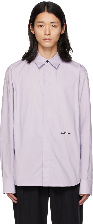Košeľa Helmut Lang Classic Shirt Fialová | N04HM507, 0