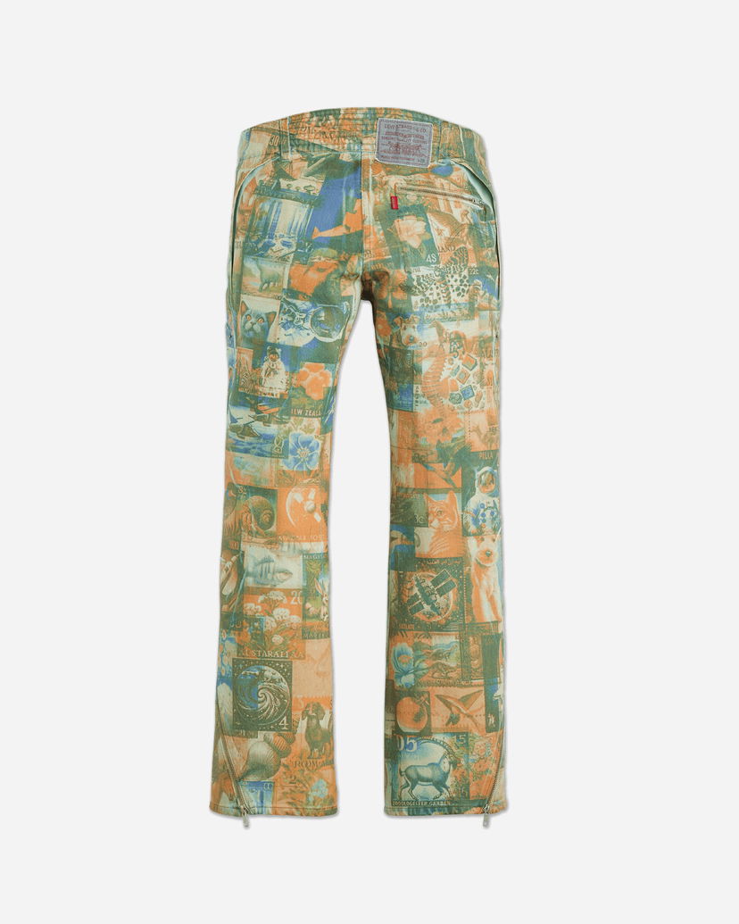 Džínsy KIKO KOSTADINOV Levi's Carina Flared Jeans, Postal Stamp Print Rôznofarebný | 003IP0000  1