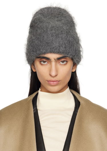 Kulicha TOTEME Alpaca Knit Beanie Šedá | 244-WSH1524-YA0106, 0