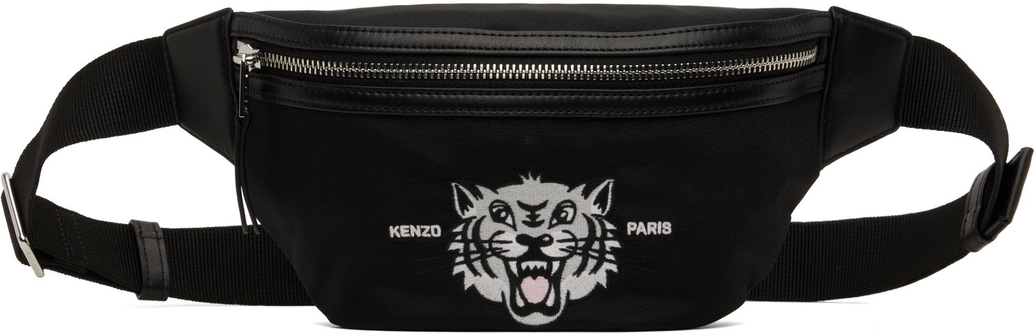 Ľadvinka KENZO Kenzo 'Kenzo Varsity' Belt Bag Čierna | FF55SA607F26, 0