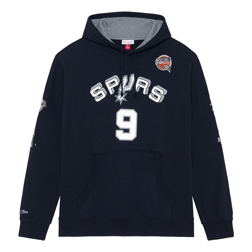 Mikina Mitchell & Ness NBA San Antonio Spurs Tony Parker 9 Fleece Hoodie Navy | FPHD6861-SASYYTPABLCK