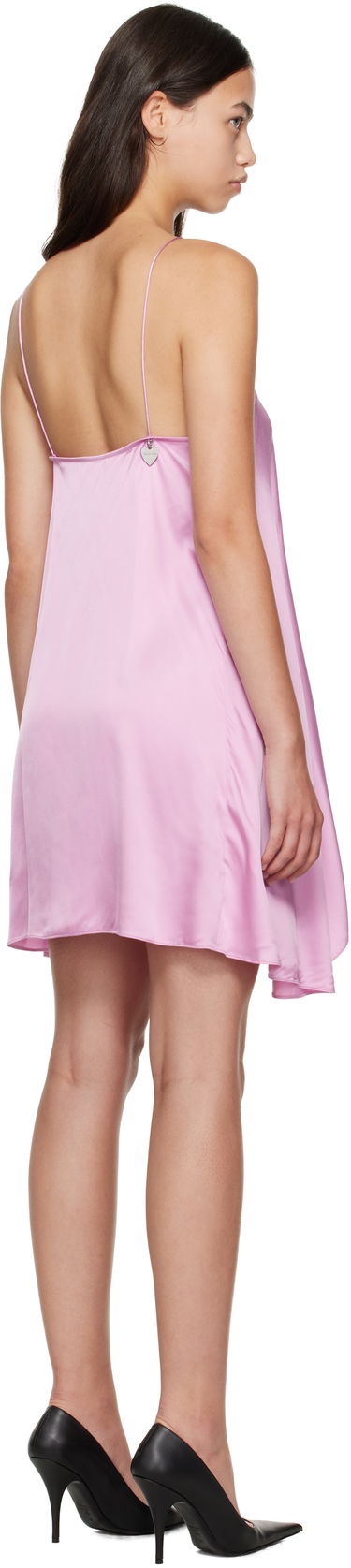 Šaty Acne Studios Draped Halter Minidress Ružová | A20831-, 2