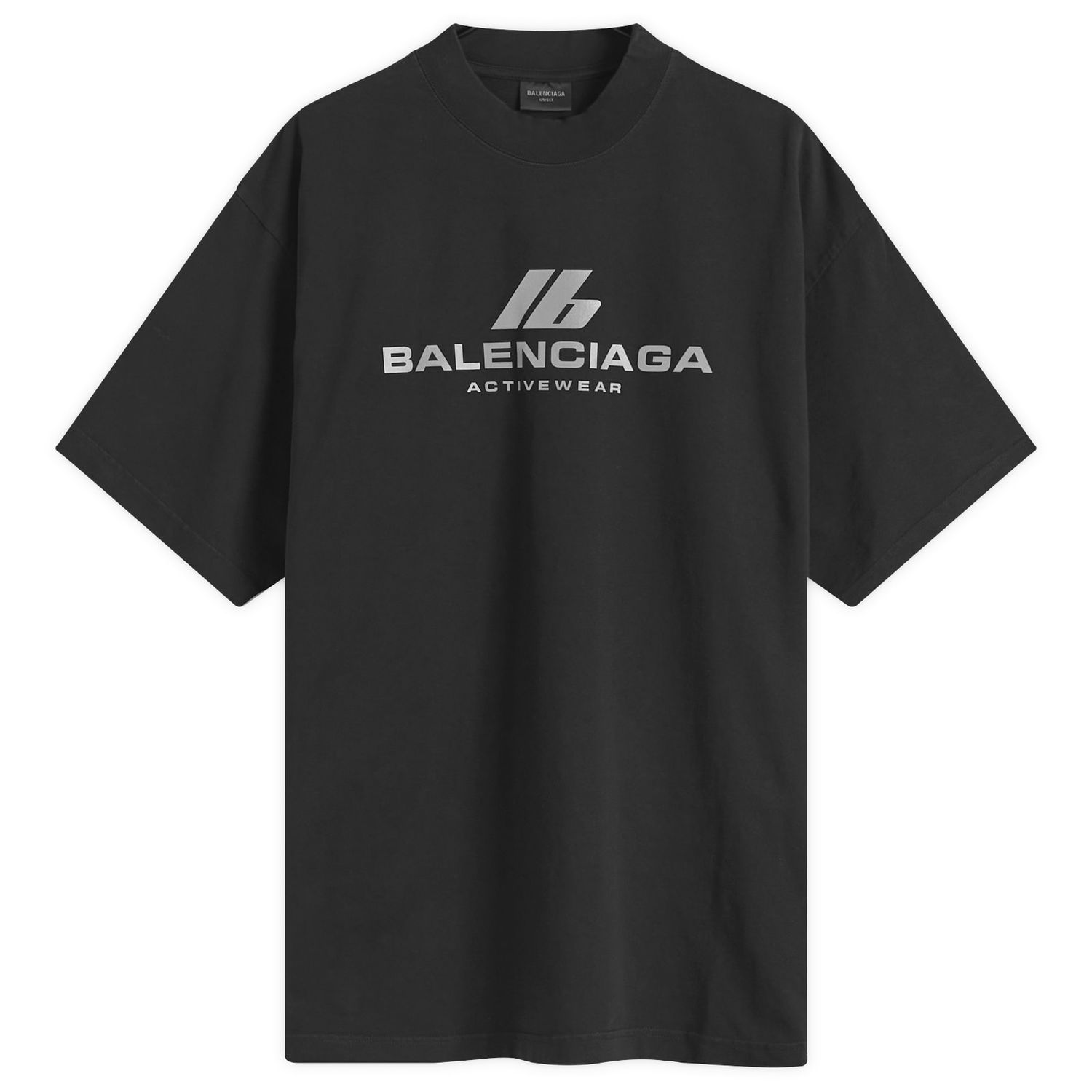 Tričko Balenciaga Active Logo T Shirt Čierna | 764235-TQVT9-1083, 0