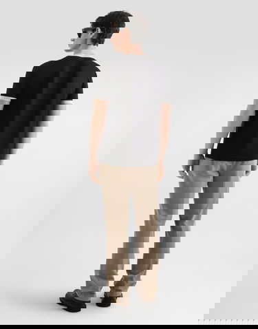 Tričko Dolce & Gabbana Cotton Ringer T-shirt with DG Logo Embroidery Čierna | G8PV1ZG7PJ4N0000, 2