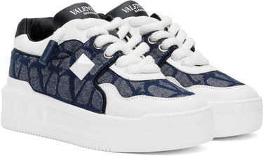 Tenisky a topánky Valentino Valentino Garavani One Stud XL Low-Top Navy | 6Y2S0G37CWM, 3