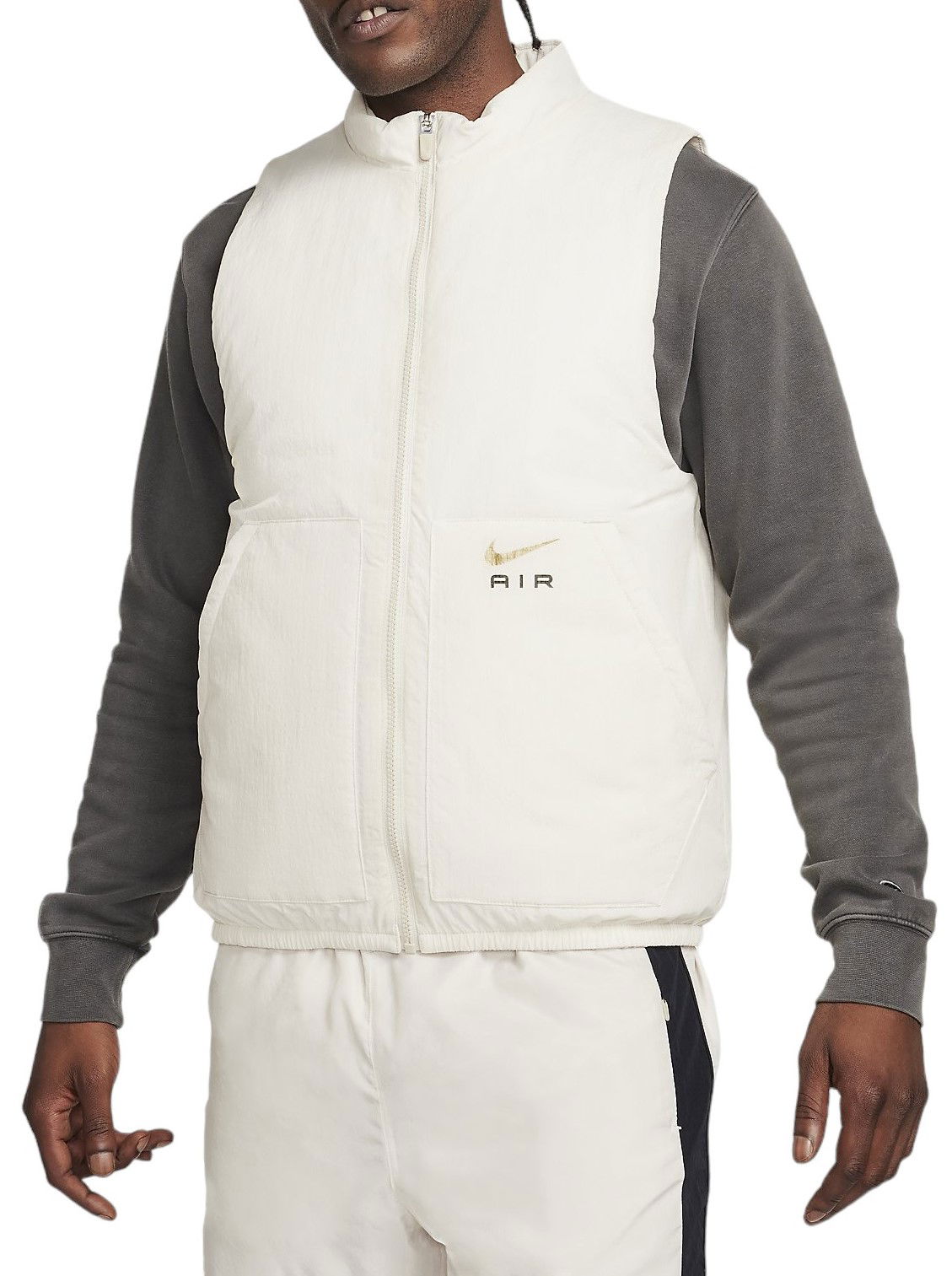Bunda Nike M NSW SW AIR TF INSLTD VEST WV Biela | fz4697-104, 0