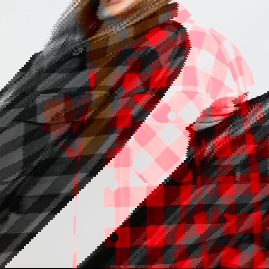 Flanell Padded Overshirt