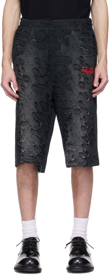 Šortky Diesel P-Echio-R1 Distressed Shorts Čierna | A16177-0SLBS-9XX, 0