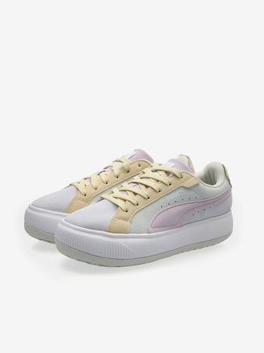 Tenisky a topánky Puma Suede Mayu Tenisky Šedá | 38311401_Ice Flow-Puma White-Nimbus Cloud, 3
