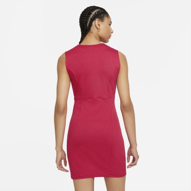 Šaty Nike Air Bodycon Dress Červená | DD5437-643, 1