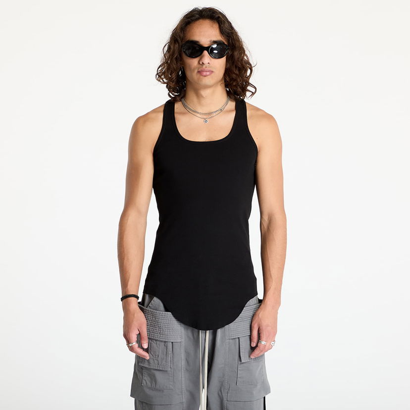 Tielko Rick Owens DRKSHDW Knit Drk Tank Top Black Čierna | DU02D2152 RN 09